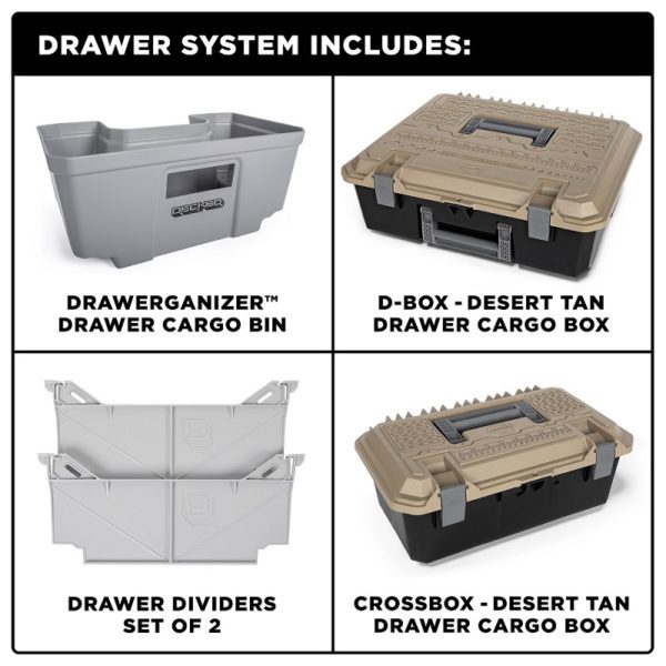 TUNDRA 2022+ 5′ 7″ DECKED DRAWER SYSTEM Legacy