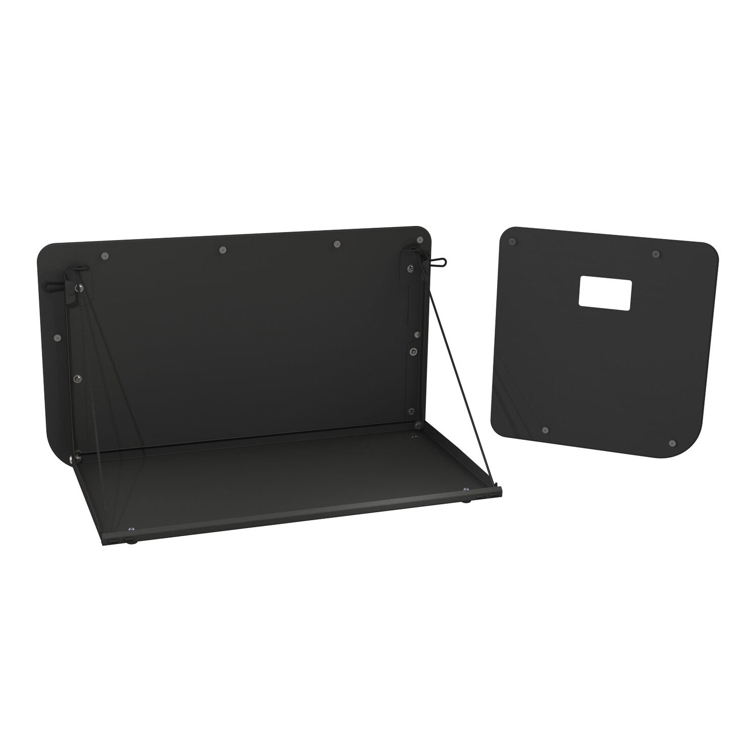 LC76 Rear Door Drop Down Table & Door Cards