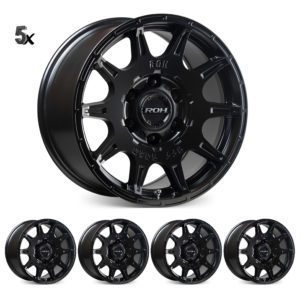 FJ(17X9) 5x INVADER WHEELS (6/139) +12 OFFSET